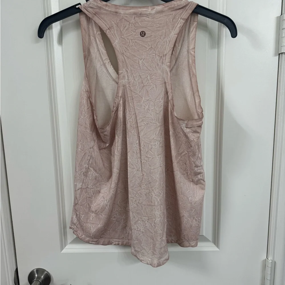 Lululemon Athletica Pink Love Tank Top